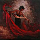 Flamenco Dancer Wall Art - Burning Desire